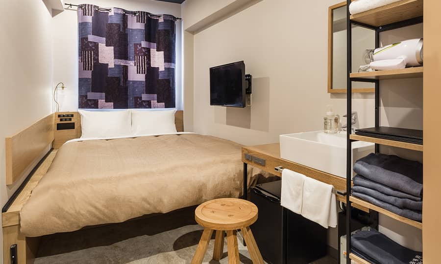 ダブルルームの部屋